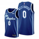 Men & Youth #0 Russell Westbrook Los Angeles Lakers Classics Edition Blue Jersey