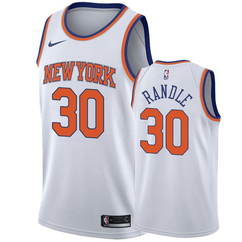 Men & Youth #30 Julius Randle New York Knicks Association Edition White Jersey