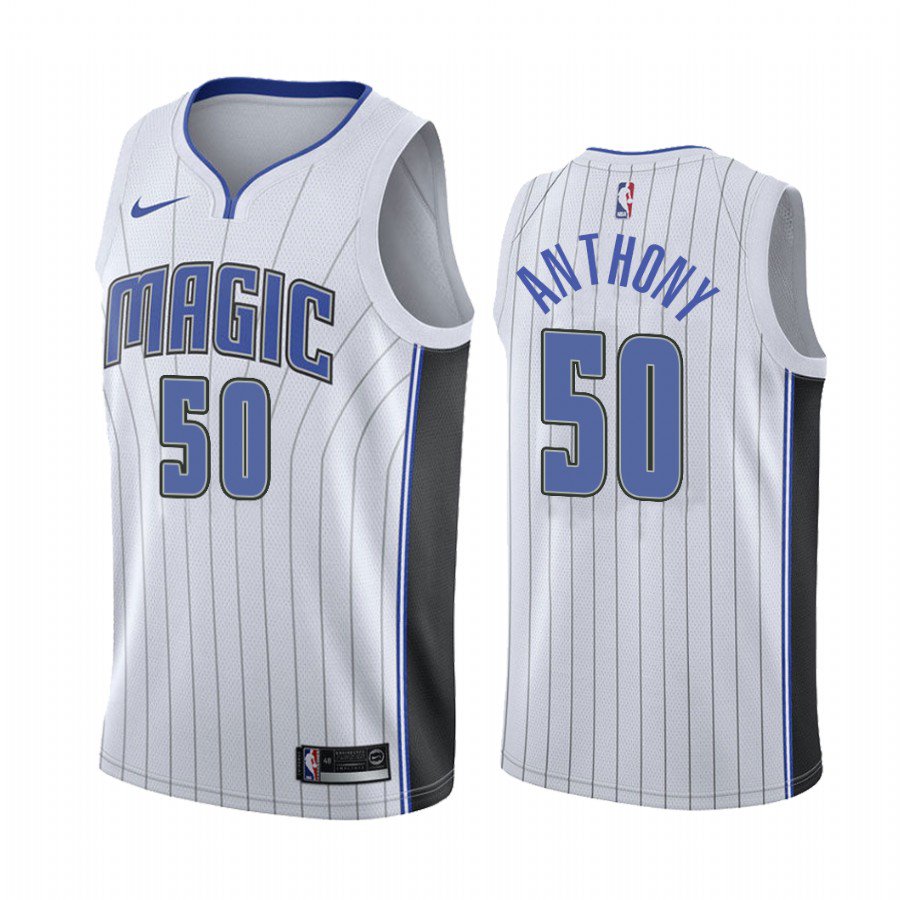 Men's #50 Cole Anthony Orlando Magic Association Edition White Jersey