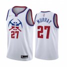 Men & Youth #27 Jamal Murray Denver Nuggets 2021 Earned Edition White Jersey