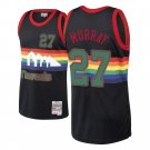 Men's #27 Jamal Murray Denver Nuggets Hardwood Classics Edition Black Jersey
