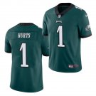 Men & Youth #1 Jalen Hurts Philadelphia Eagles Vapor Limited Green Jersey