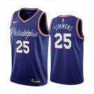 Men & Youth #25 Ben Simmons Philadelphia 76ers City Edition Blue Jersey
