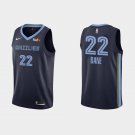 Men & Youth Kids #22 Desmond Bane Memphis Grizzlies Icon Edition Navy Jersey