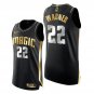 Men's #22 Franz Wagner Orlando Magic 2021 Black Golden Edition Jersey