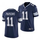 Men & Youth Kids #11 Micah Parsons Dallas Cowboys Color Rush Limited Navy Jersey