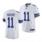 Men & Youth Kids #11 Micah Parsons Dallas Cowboys Color Rush Limited White Jersey