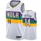 Men & Youth Kids #14 Brandon Ingram New Orleans Pelicans City Edition White Jersey