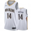 Men & Youth Kids #14 Brandon Ingram New Orleans Pelicans Association Edition White Jersey