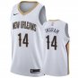 Men & Youth Kids #14 Brandon Ingram New Orleans Pelicans Association Edition White Jersey