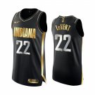 Men & Youth Kids #22 Caris LeVert Indiana Pacers Black Golden Edition Jersey