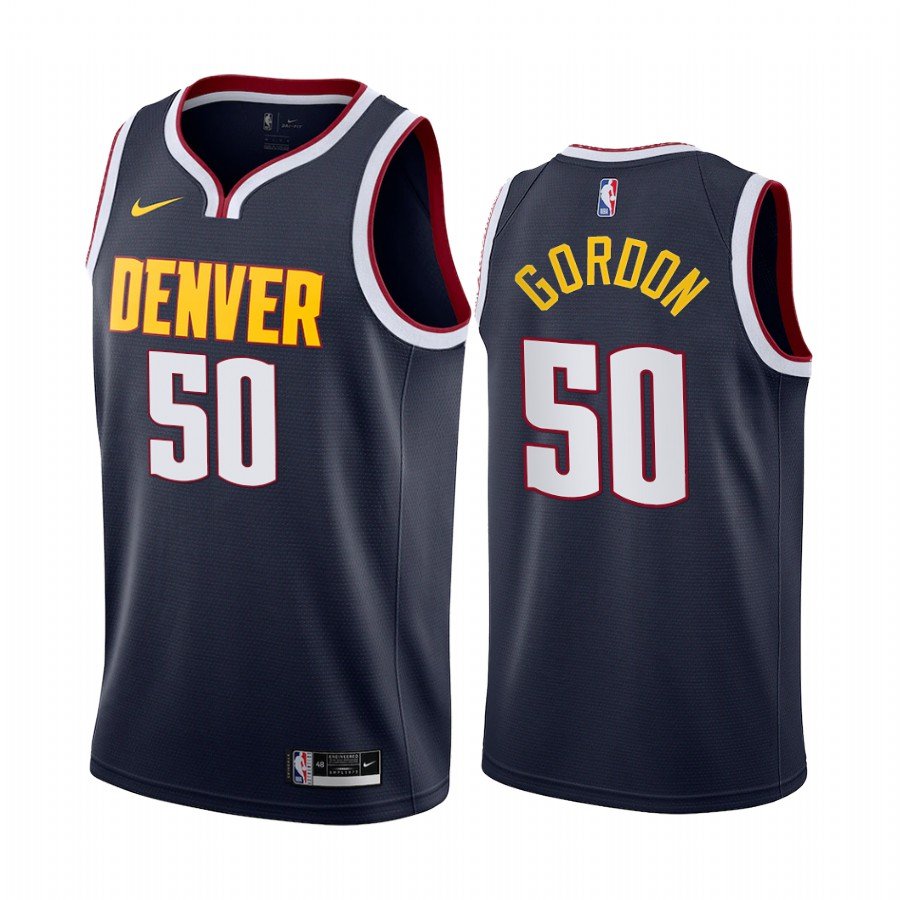 Men & Youth Kids #50 Aaron Gordon Denver Nuggets Icon Edition Black Jersey