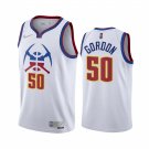Men & Youth Kids #50 Aaron Gordon Denver Nuggets Earned Edition White Jersey