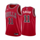 Men & Youth Kids #11 DeMar DeRozan Chicago Bulls Icon Edition Red Jersey