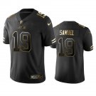 Men & Youth Kids #19 Deebo Samuel San Francisco 49ers Vapor Limited Black Golden Jersey