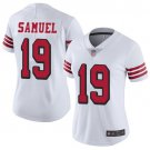 Women's #19 Deebo Samuel San Francisco 49ers Vapor Limited White Jersey