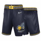 Men‘s Memphis Grizzlies 2021-22 Season 75th Anniversary City Edition Navy Blue Pocket Shorts