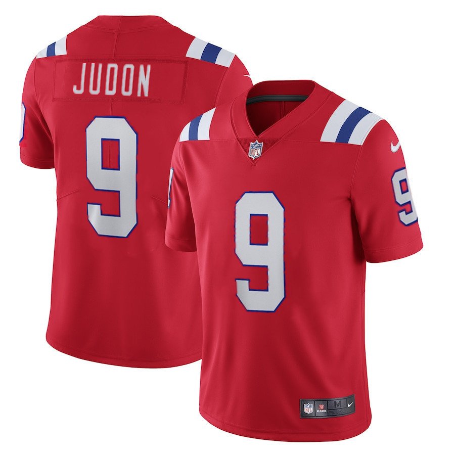 Men & Youth Kids #9 Matthew Judon New England Patriots Color Rush Limited Red Jersey