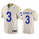 Men & Youth #3 Odell Beckham Jr. Los Angeles Rams Color Rush Limited Bone Jersey