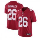 Men & Youth Kids #26 Saquon Barkley New York Giants Color Rush Limited Red Jersey