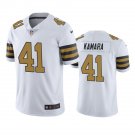 Men & Youth #41 Alvin Kamara New Orleans Saints Color Rush Limited White Jersey