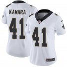 Women's #41 Alvin Kamara New Orleans Saints Color Rush Limited White Jersey