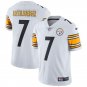 Men & Youth #7 Ben Roethlisberger Pittsburgh Steelers Color Rush Limited White Jersey
