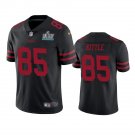 Men & Youth Kids #85 George Kittle San Francisco 49ers Super Bowl LIV Vapor Limited Black Jersey