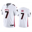 Men & Youth Kids #7 Younghoe Koo Atlanta Falcons Color Rush Vapor Limited White Jersey