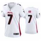 Women's #7 Younghoe Koo Atlanta Falcons Color Rush Limited White Jersey