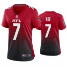 Women's #7 Younghoe Koo Atlanta Falcons Color Rush Limited Red Jersey