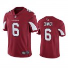 Men & Youth Kids #6 James Conner Arizona Cardinals Color Rush Vapor Limited Red Jersey
