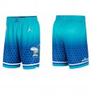 Men‘s Charlotte Hornets 2021-22 Season 75th Season City Edition Blue Pocket Shorts