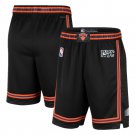 Men‘s New York Knicks 2021-22 Season 75th Anniversary City Edition Black Pocket Shorts