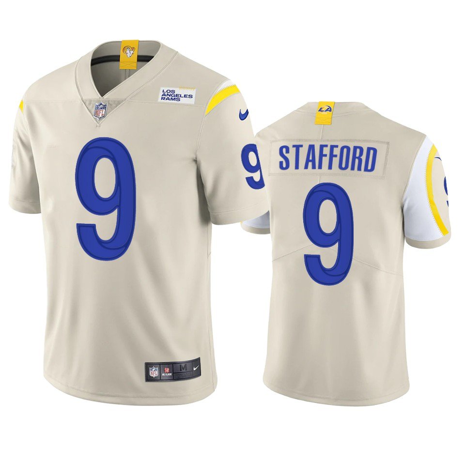 Men & Youth #9 Matthew Stafford Los Angeles Rams Color Rush Limited ...