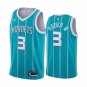 Men & Youth Kids #3 Terry Rozier III Charlotte Hornets Icon Edition Blue Jersey