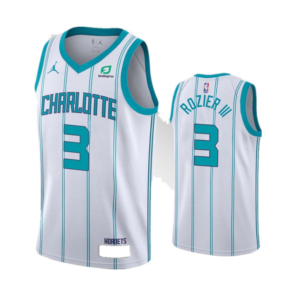Men & Youth Kids #3 Terry Rozier III Charlotte Hornets Association Edition White Jersey