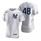 Men & Youth Kids #48 Anthony Rizzo New York Yankees Flex Base White Home Jersey