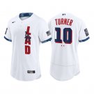 Men & Youth Kids #10 Justin Turner Los Angeles Dodgers 2021 All-Star Jersey