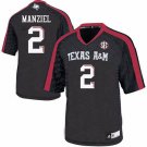 Men's Johnny Manziel Texas A&M University College Football Jersey Black