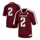 Men's Johnny Manziel Texas A&M University College Football Jersey Red