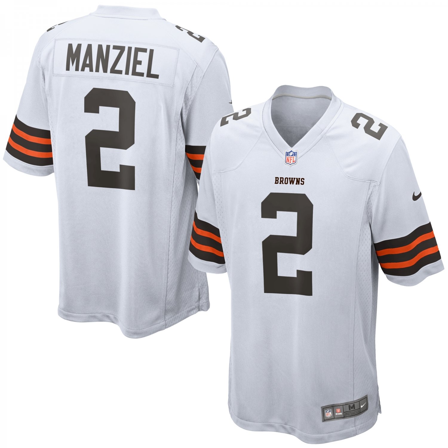 Men & Youth Kids Johnny Manziel Cleveland Browns Color Rush Limited Jersey White