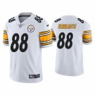 Men & Youth #88 Pat Freiermuth Pittsburgh Steelers Color Rush Limited White Jersey