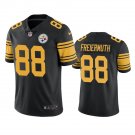 Men & Youth #88 Pat Freiermuth Pittsburgh Steelers Color Rush Limited Black Jersey