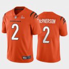 Men & Youth #2 Evan Mcpherson Cincinnati Bengals Super Bowl LVI 56 Vapor Limited Orange Jersey
