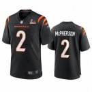 Men & Youth #2 Evan Mcpherson Cincinnati Bengals Super Bowl LVI 56 Vapor Limited Black Jersey