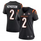 Women's #2 Evan Mcpherson Cincinnati Bengals Super Bowl LVI 56 Vapor Limited Black Jersey
