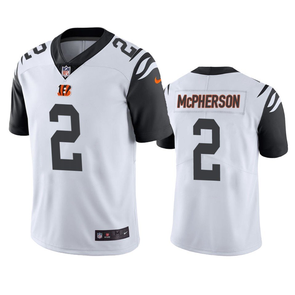 Men & Youth #2 Evan Mcpherson Cincinnati Bengals Vapor Limited Color Rush Black Jersey