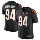 Men & Youth #94 Sam Hubbard Cincinnati Bengals Super Bowl LVI 56 Vapor Limited Black Jersey