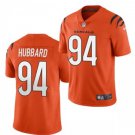 Men & Youth #94 Sam Hubbard Cincinnati Bengals Vapor Limited Color Rush Orange Jersey